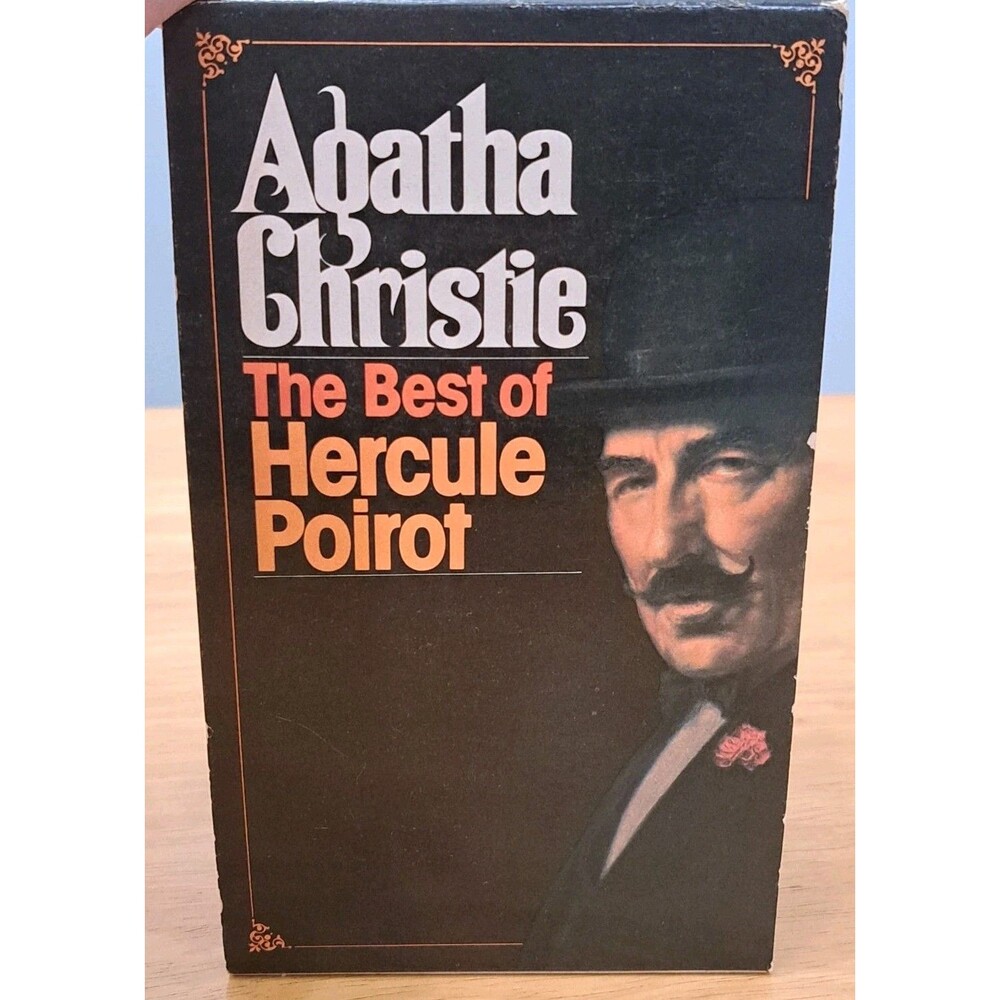 VTG Agatha Christie The Best of Hercule Poirot 4 Pocket Books Box Set 97135 PB
